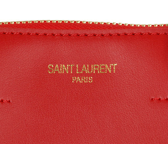 1:1 YSL classic tote bag 8339 red